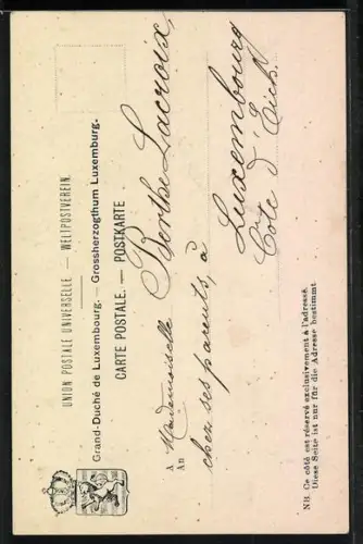 AK Mondorf-les-Bains, L. L. A. A. Royales le grand-Duc et le Grande-Duchesse visitant l`établissement des Bains