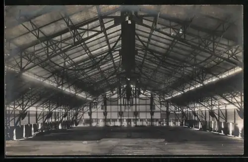 AK Esslingen a. N., Liederfest des Schwäbischen Sängerbundes 1925, Innenansicht Festhalle