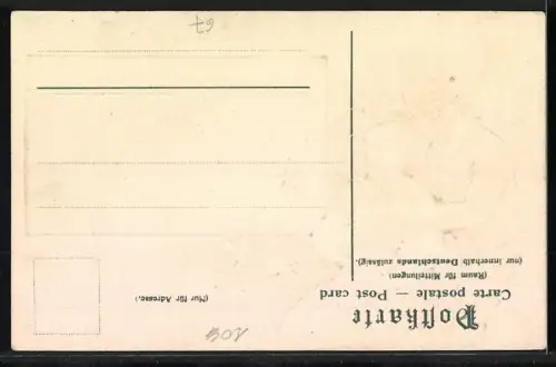 AK Strasbourg, La Cigogne d`Alsace, 7. Quai St. Jean, fliegender Storch, Paar in Tracht mit Weintrauben