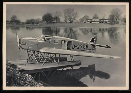 AK Ganzmetall-Kab.-Flugzeug Junkers-J 33 Wasser, 