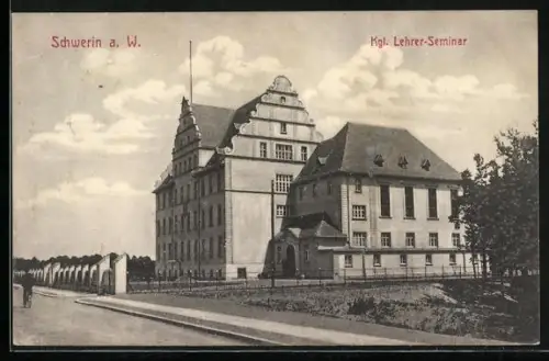 AK Schwerin a. W., Kgl. Lehrer-Seminar