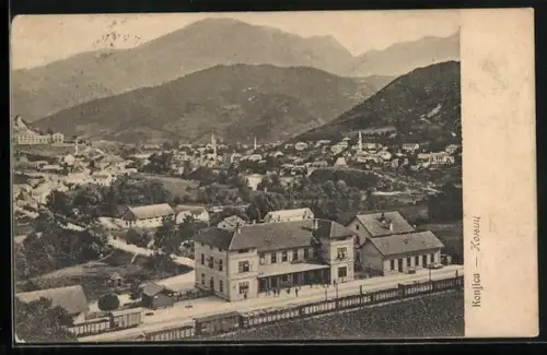 AK Konjica, Blick auf den Bahnhof