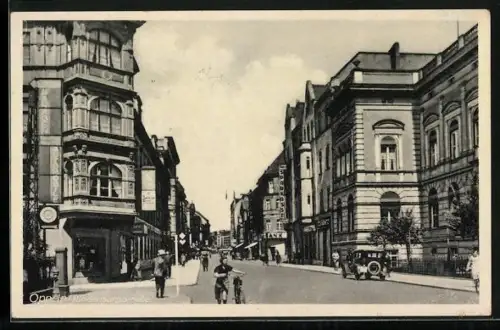 AK Oppeln, Sparkasse in der Hindenburgstrasse