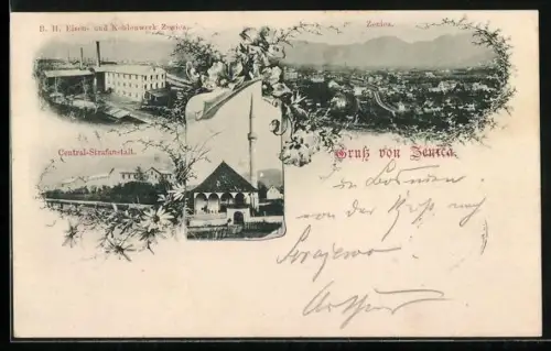 AK Zenica, Central-Strafanstalt, B. H. Eisen- u. Kohlenwerk