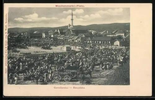 AK Banjaluka, Wochenmarkt-Platz