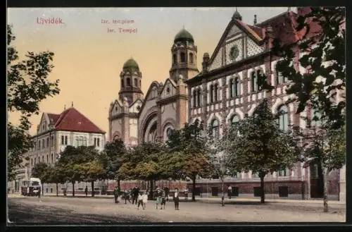 AK Ujvidék, Isr. Tempel