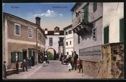 AK Kastav, Spinciceva ulica