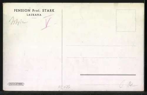 AK Laurana, Pension Prof. Stark