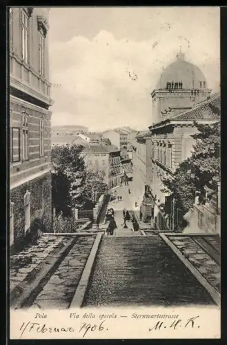 AK Pola, Via della specola