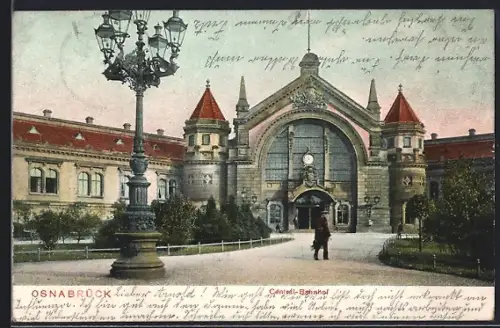AK Osnabrück, Central-Bahnhof