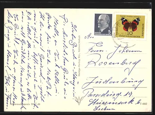 AK Halle /Saale, Hauptbahnhof