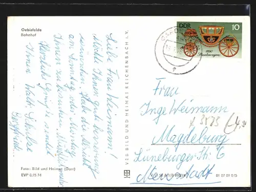 AK Oebisfelde, Bahnhof