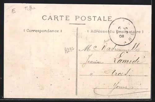 AK Mézières /Indre, Rue Neuve, Strassenpartie