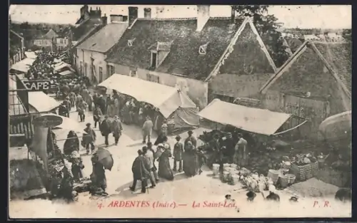 AK Ardentes /Indre, La Saint-Leu