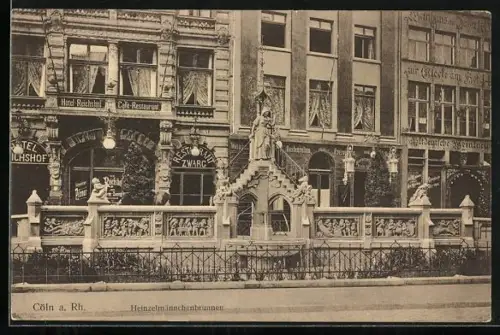 AK Köln a. Rh., Heinzelmännchenbrunnen