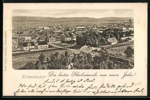 AK Kaiserslautern, Stadtansicht