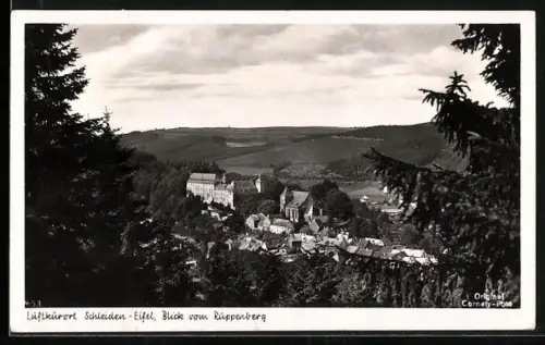 AK Schleiden /Eifel, Blick vom Ruppenberg
