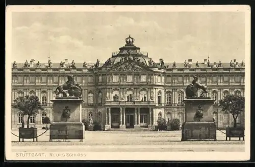 AK Stuttgart, Neues Schloss
