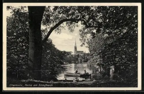 AK Chemnitz, Partie am Schlossteich