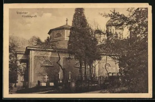 AK Weimar / Thüringen, Fürstengruft