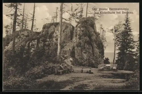 AK Ilmenau, Grosser Herrmannstein am Kickelhahn