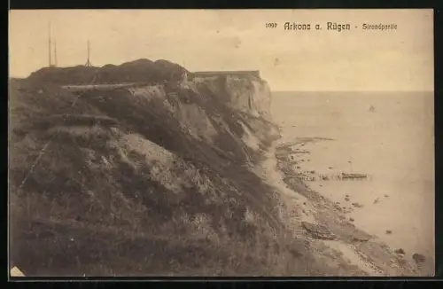 AK Arkona a. Rügen, Strandpartie