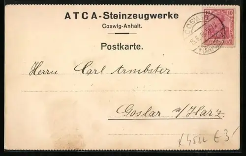 AK Coswig-Anhalt, ATCA-Steinzeugwerke