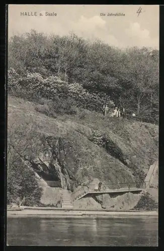 AK Halle a. Saale, Jahnhöhle