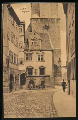 AK Jena, Burgkeller mit Gästen
