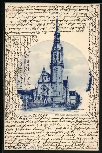 AK Aachen, Neue evangelische Kirche