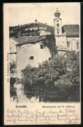 AK Eichstätt, Altmühlpartie bei St. Walburg