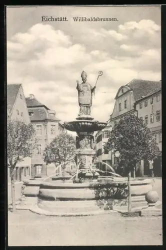 AK Eichstätt, Willibaldsbrunnen
