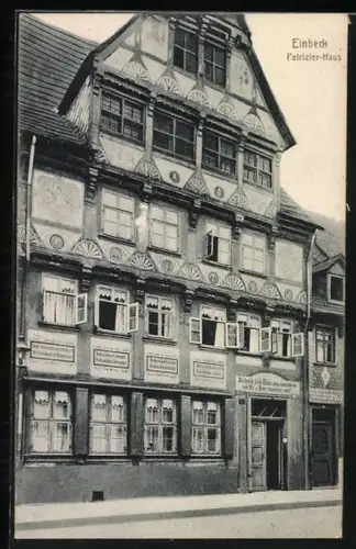 AK Einbeck, Patrizier-Haus