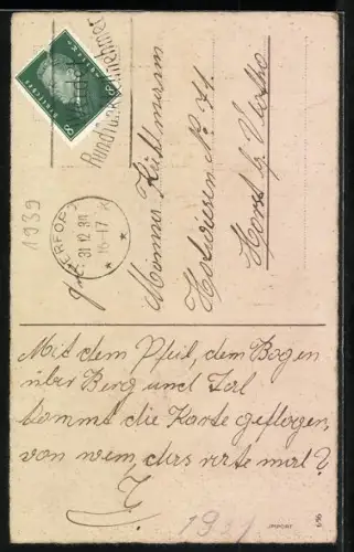 AK Zwei Frauen unterhalten sich, frauenfeindlicher Humor