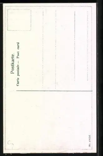 Künstler-AK Neujahrsgruss, Sprechverbot, frauenfeindlicher Humor