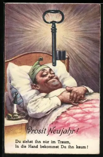 AK Neujahrsscherz, Den Schlüssel zum Glück siehst du nur in deinen Träumen