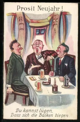 AK Trinkerhumor, Du kannst lügen, dass sich die Balken biegen