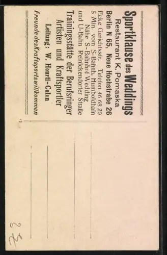 AK Internationaler Meisterringer W. Hourti-Colon in sechs Ansichten