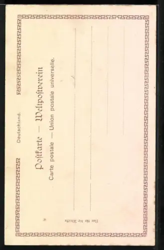 AK Herr und Frau George O. Malley, Die Reise um die Welt zu Fuss