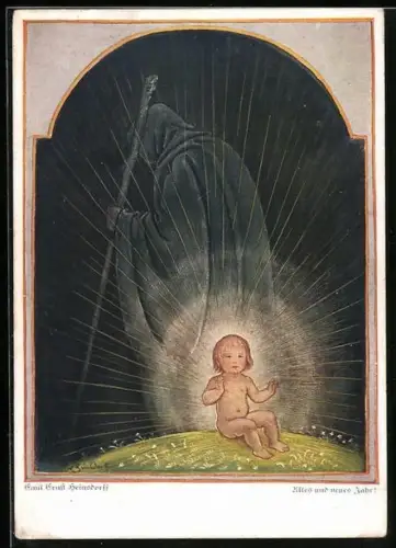 AK Vergänglichkeit, altes und neues Jahr!