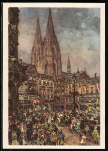 AK Kölner Karneval, Festumzug