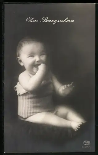 AK Ohne Bezugsschein, Süsses Baby