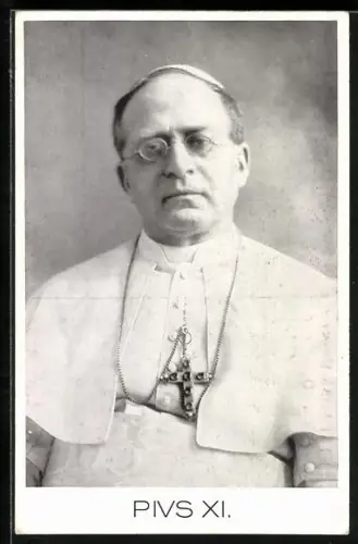AK Portrait Papst Pius XI.