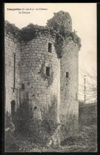 AK Tonquédec /C.-du-N., Le Château, Le Donjon