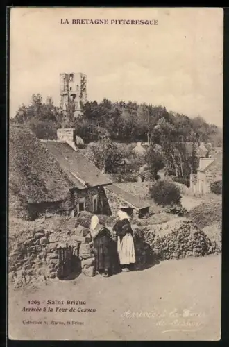AK Saint-Brieuc, Arrivée à la Tour de Cesson