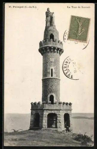 AK Paimpol /C.-du-N., La Tour de Kerroc`h
