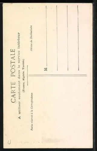 AK Tréguier, La Grand`Rue avec vue sur l`église et passants en promenade