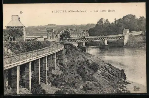 AK Tréguier /Côtes-du-Nord, Les Ponts Noirs