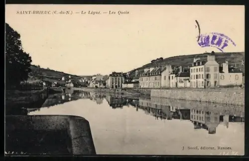 AK Saint-Brieuc /C.-du-N., Le Légué, Les Quais