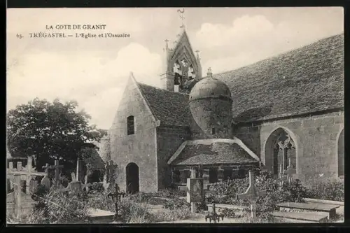 AK Trégastel, L`Église et l`Ossuaire